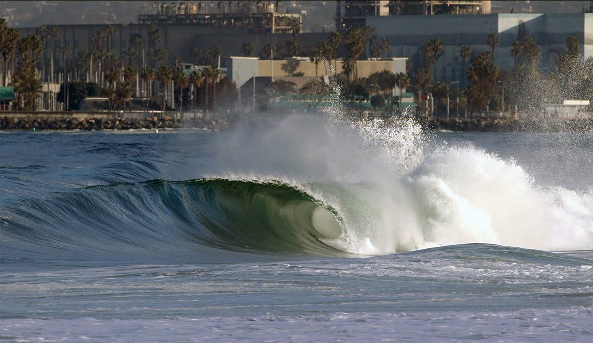 This Is What the Surf Looked Like in Los Angeles This Week