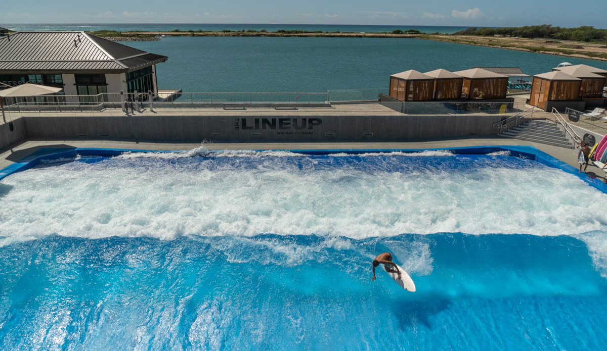 A First Look at Oahu's New Artificial Surf Park: The LineUp at Wai Kai