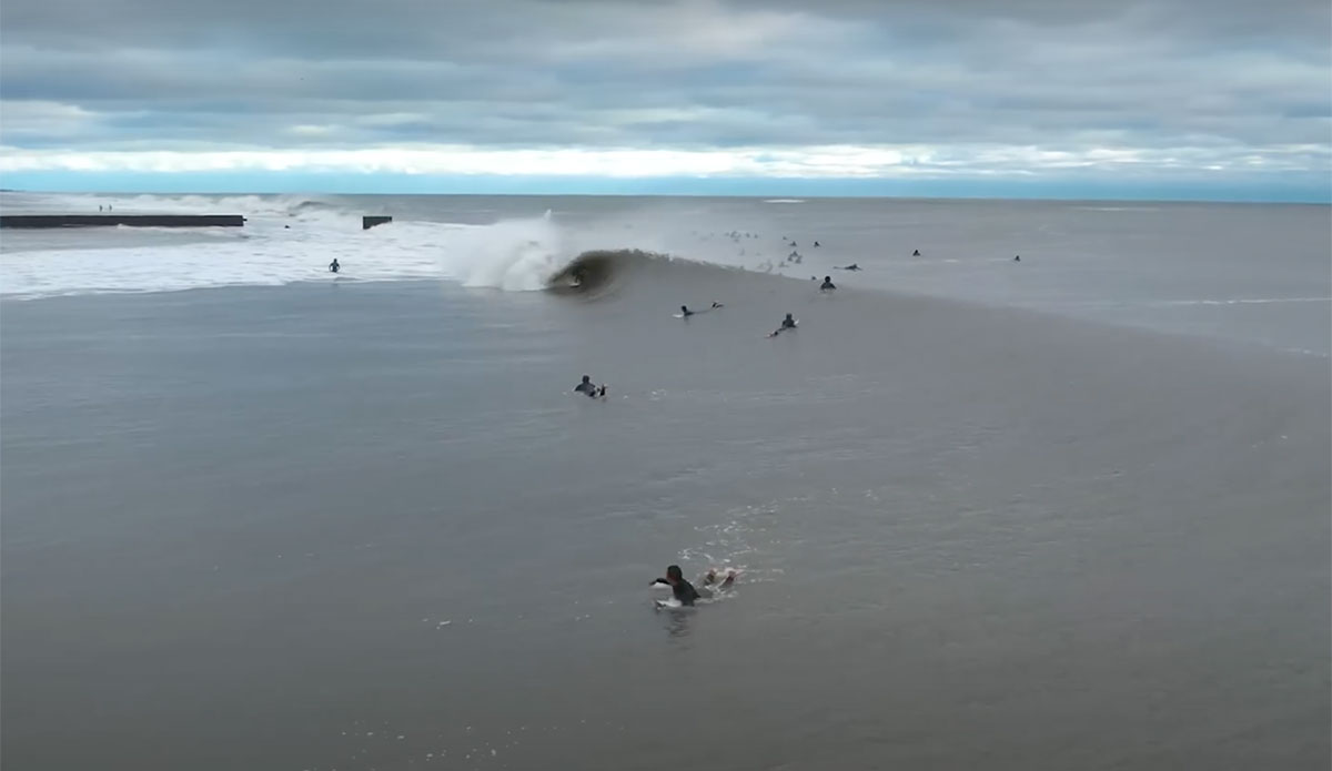 hurricane Ian surf in the OBX