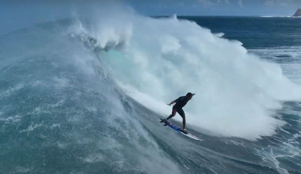 kai lenny surfing Jaws