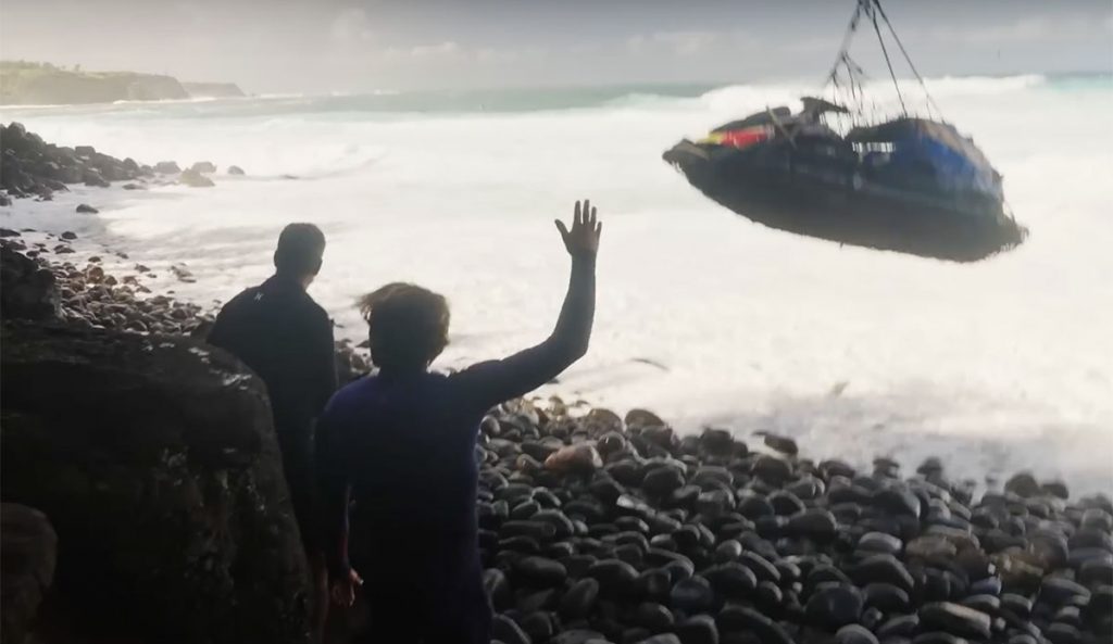 Kai Lenny jaws jet ski rescue