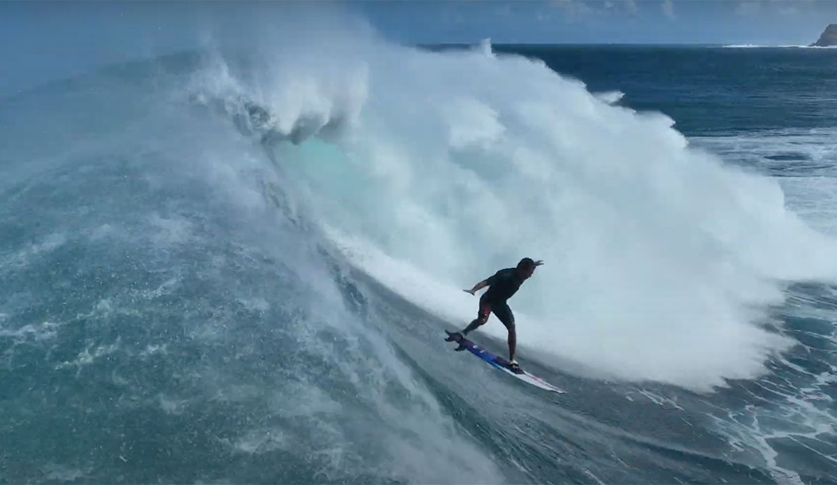 kai lenny surfing Jaws
