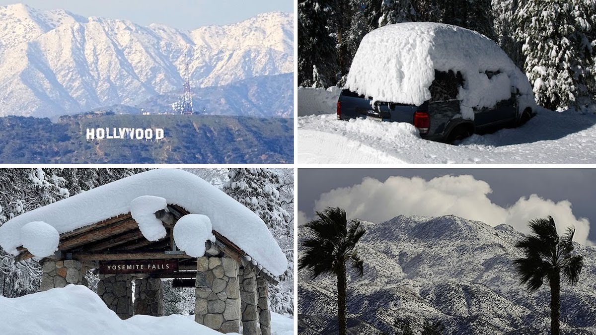 Snow in California