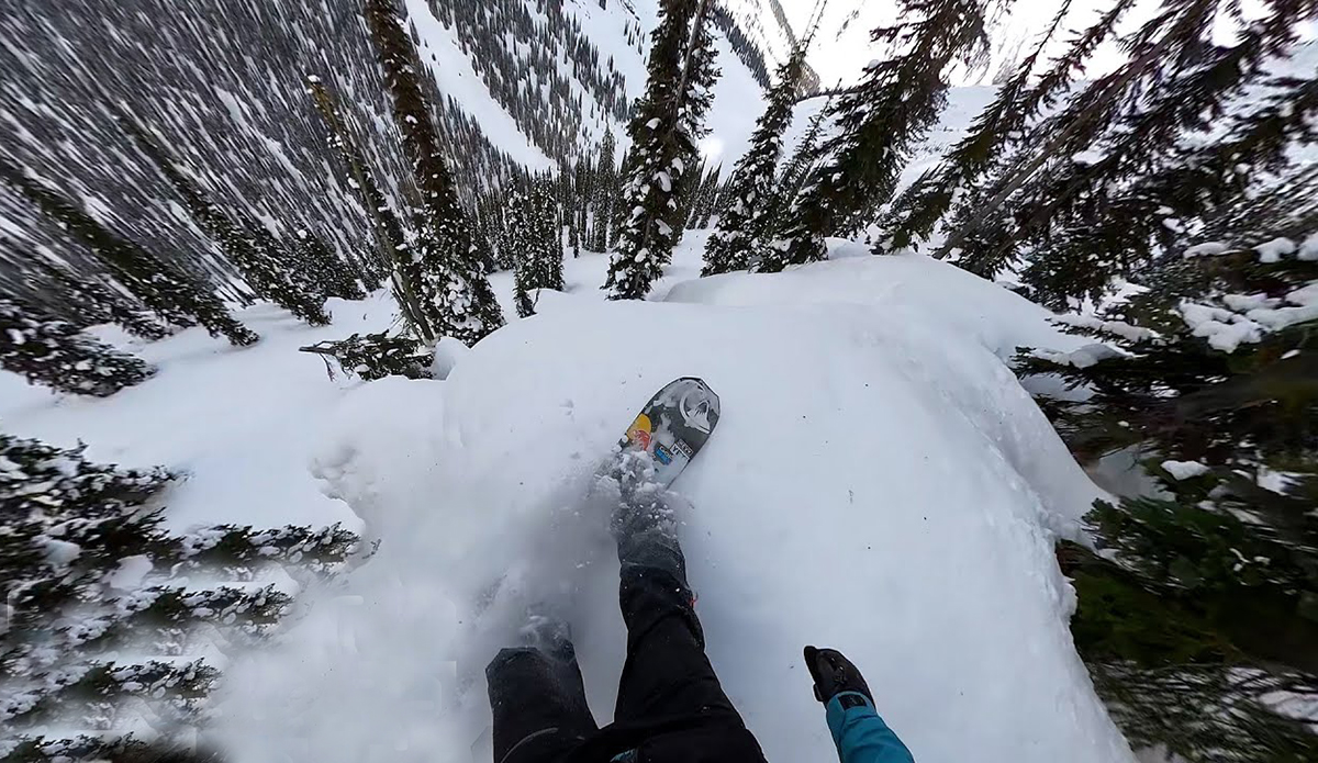 Travis Rice Releases POV Footage of His Insane Pillow Line at Natural Selection, Revelstoke
