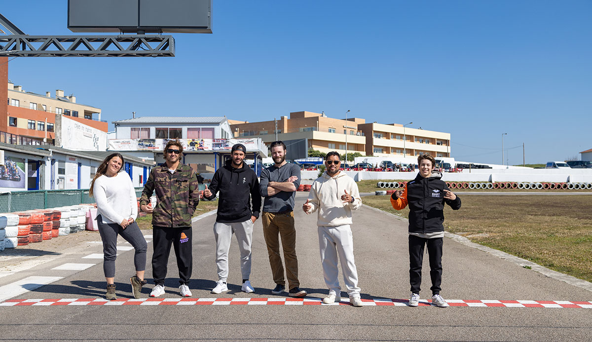 go karting at Kartodromo
