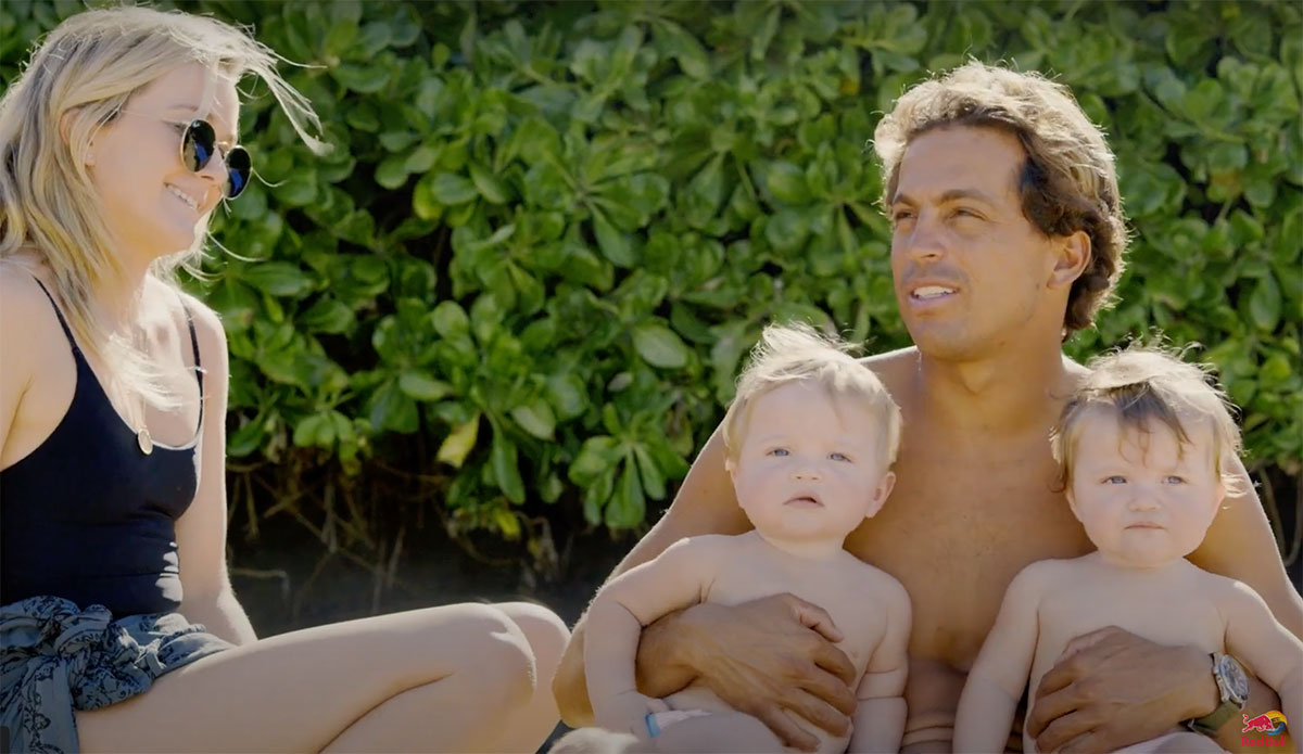 Kai Lenny with family