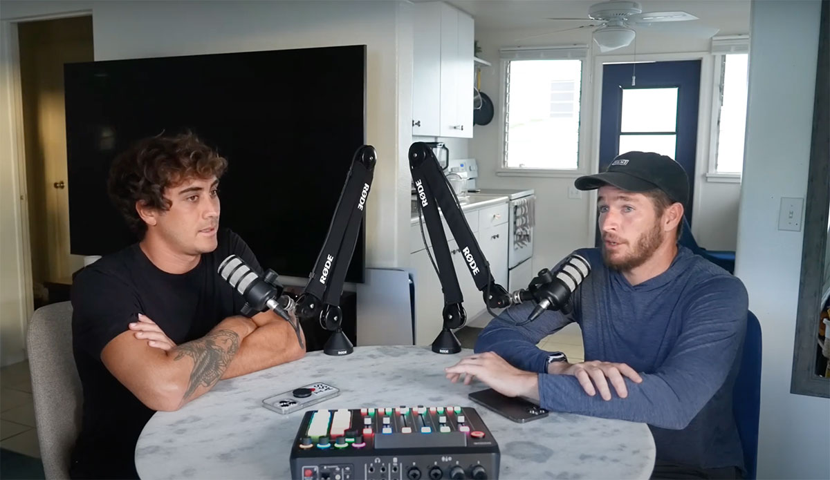 Nate Florence and Koa Rothman talk about surf training