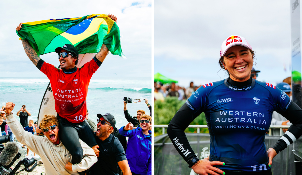 Carissa Moore and Gabriel Medina Win 2023 Margaret River Pro Titles