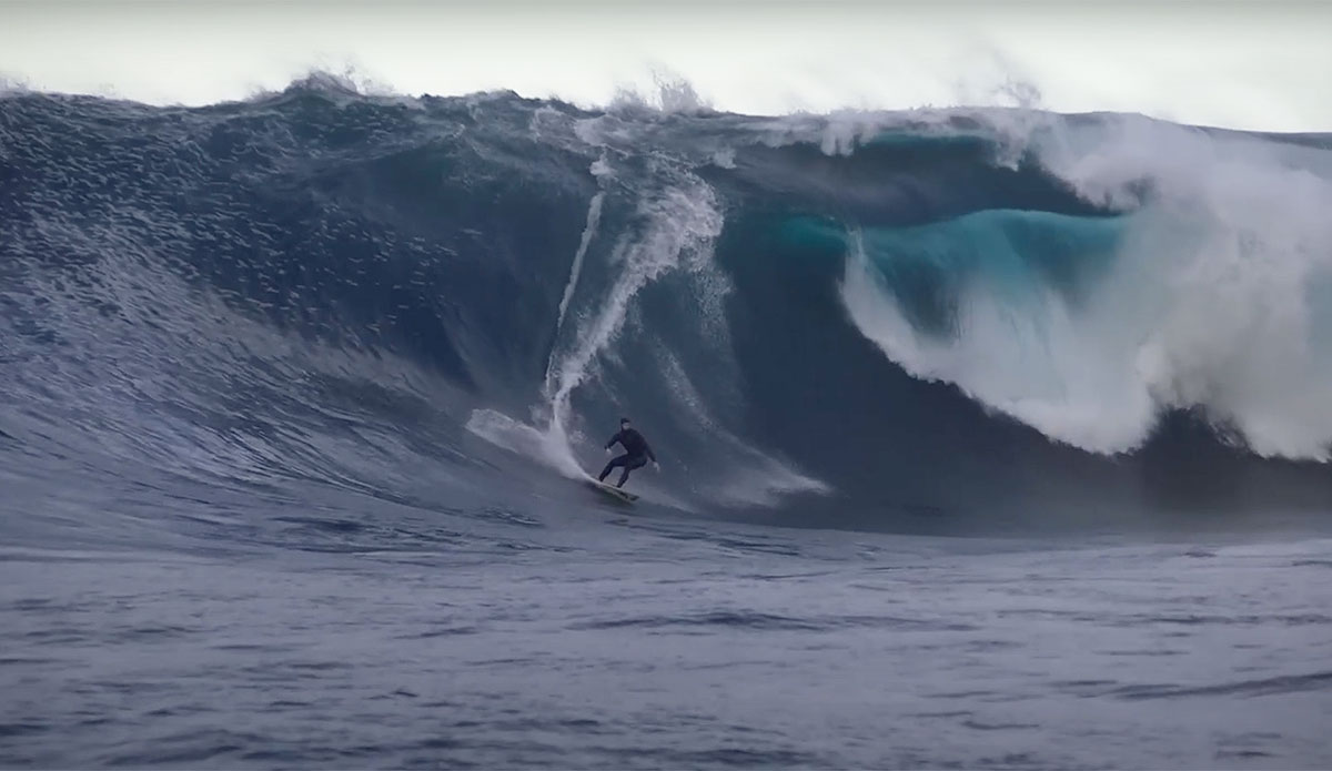 surfing at shipstern bluff