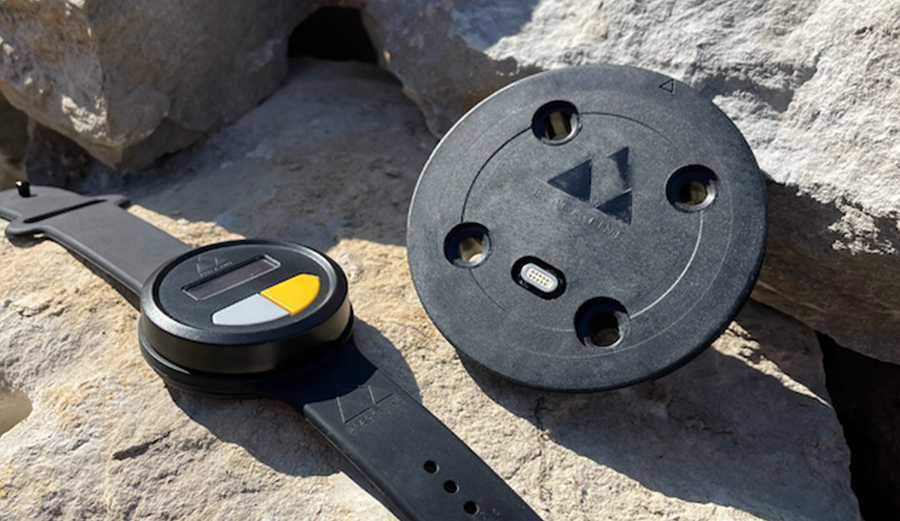 The QuickSett V2 with remote control watch.