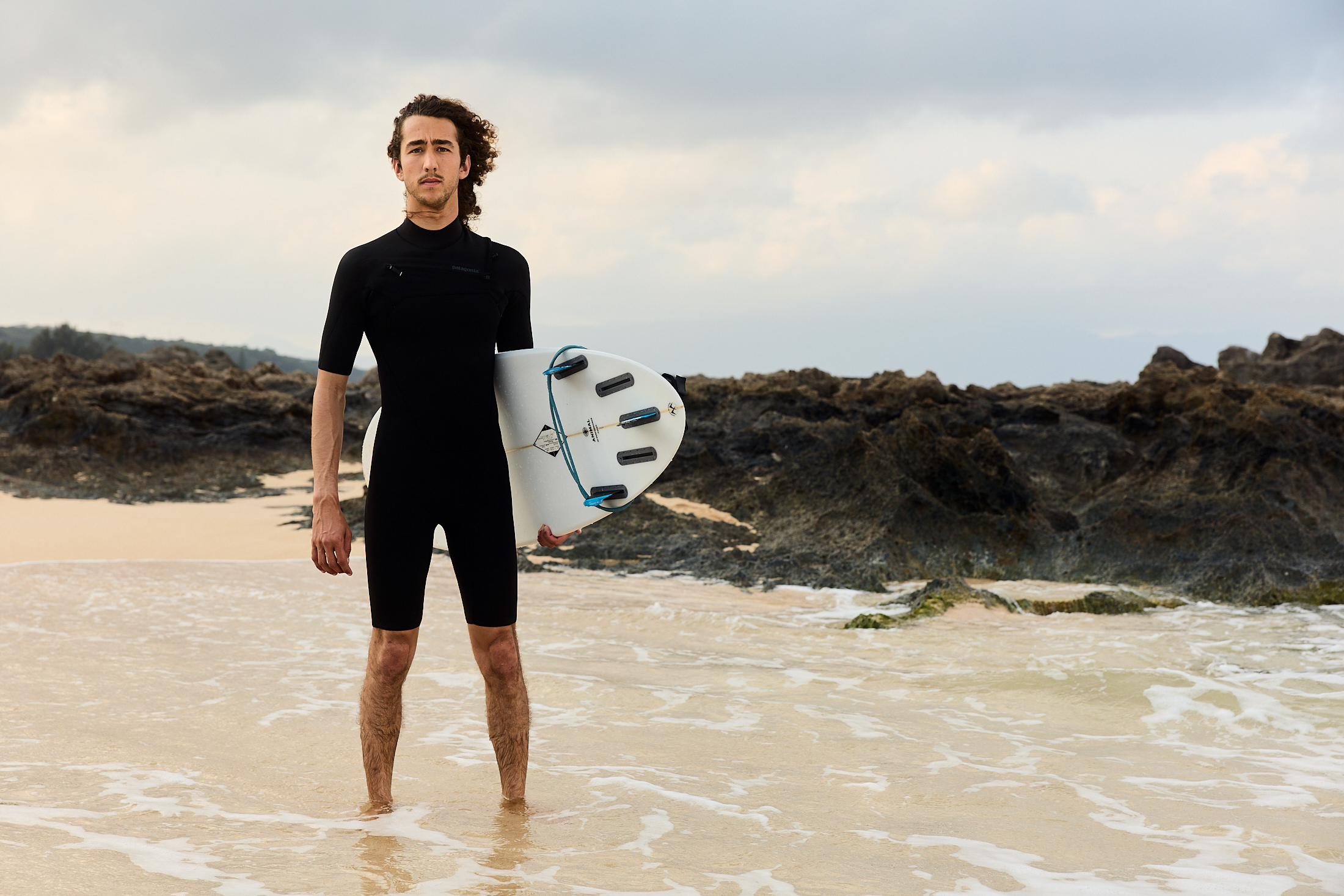 Patagonia makes their suits from sustainable