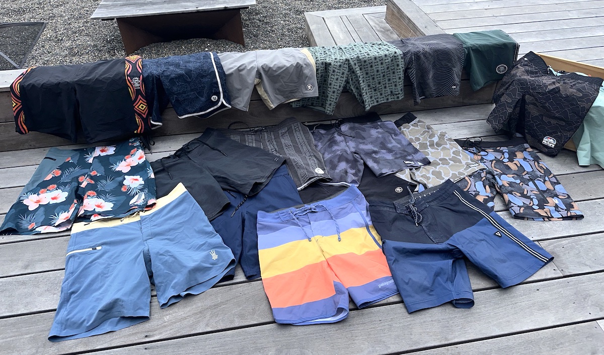 Boardshorts lineup