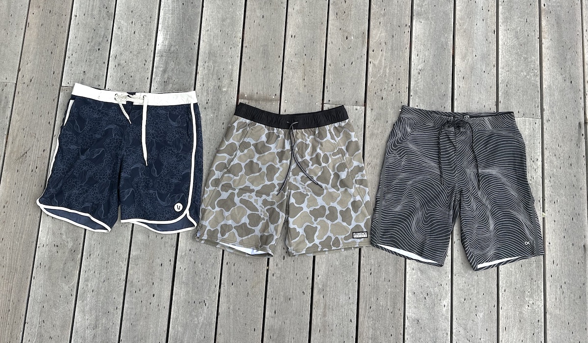 Boardshort comparison