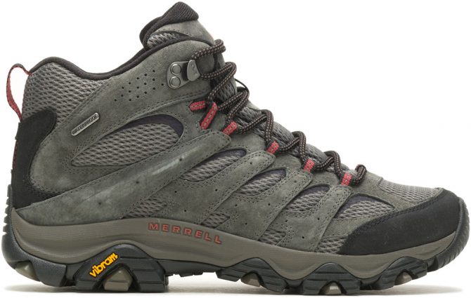 we tested the merrell moab mid 3 for our best hiking boots test
