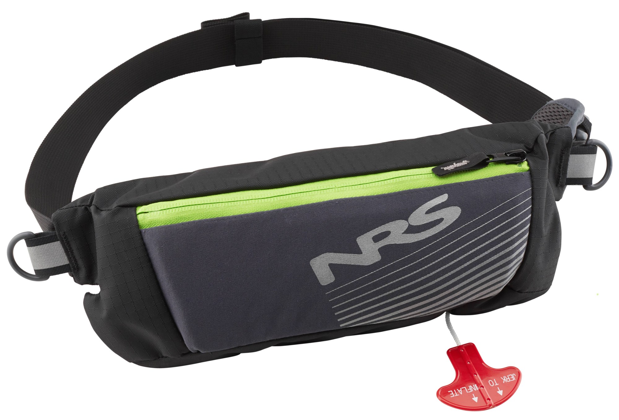 nrs zephyr inflatable life jacket stock image