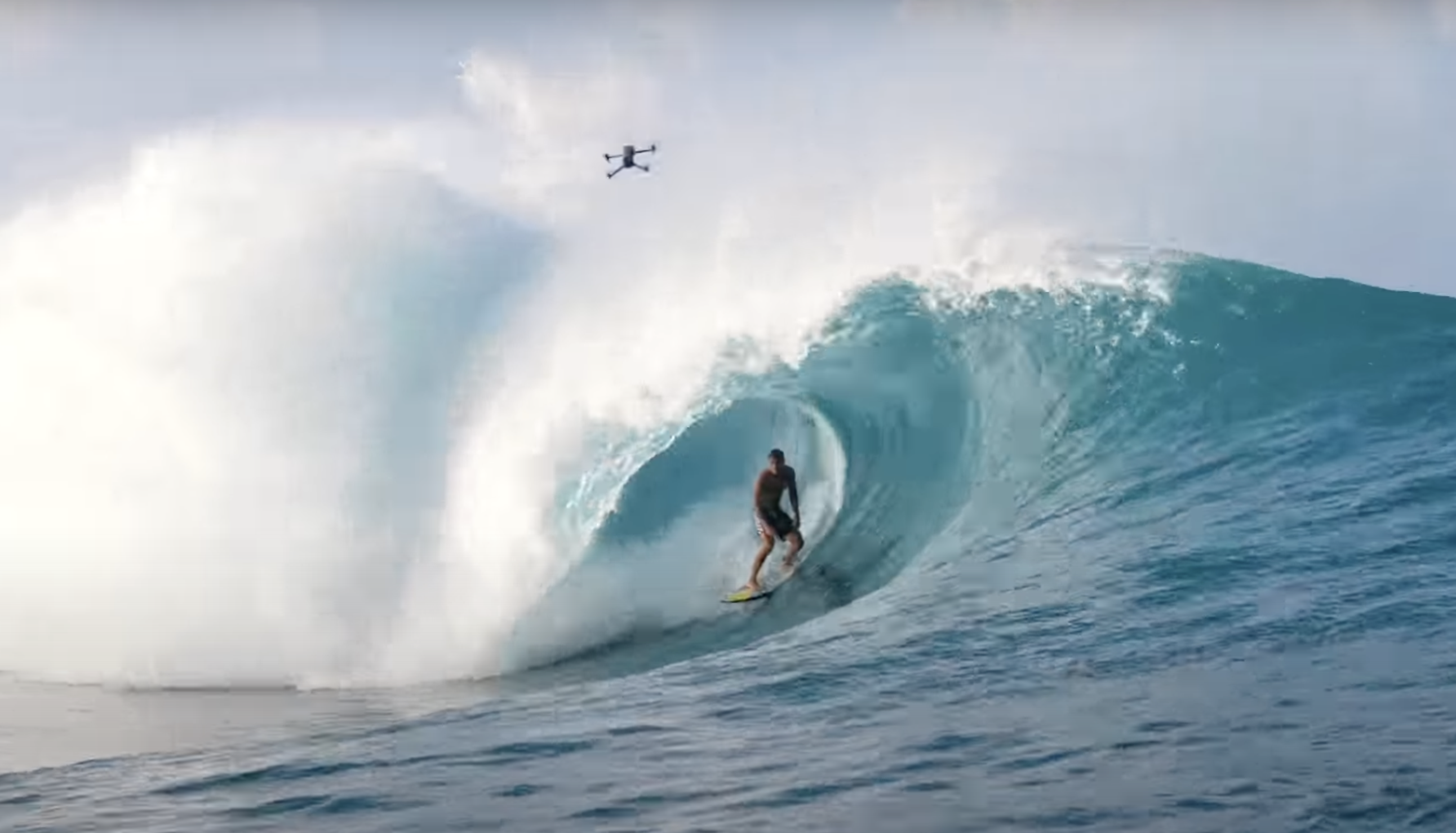 Koa Rothman scoring in Tahiti.