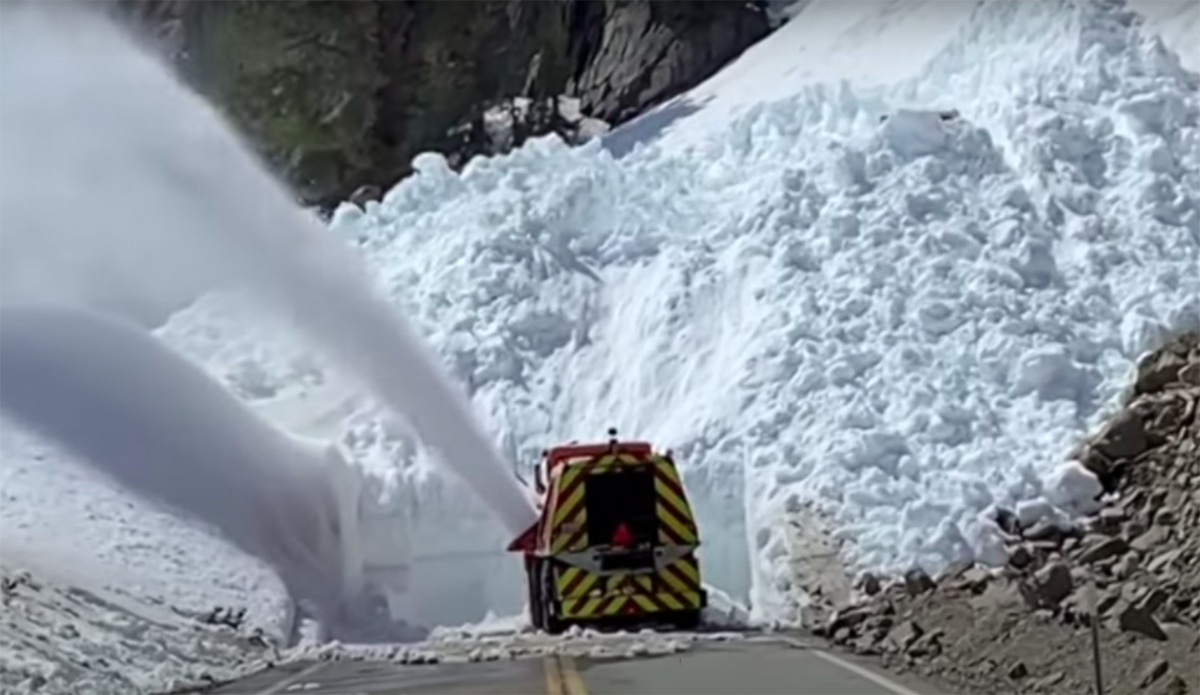 This Is What It Takes to Clear California's Tioga Pass After the Giant Winter of 2022-2023