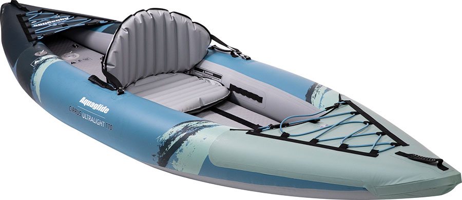 our pick for the best lightweight inflatable kayak was the aquaglide cirrus ultralight 110