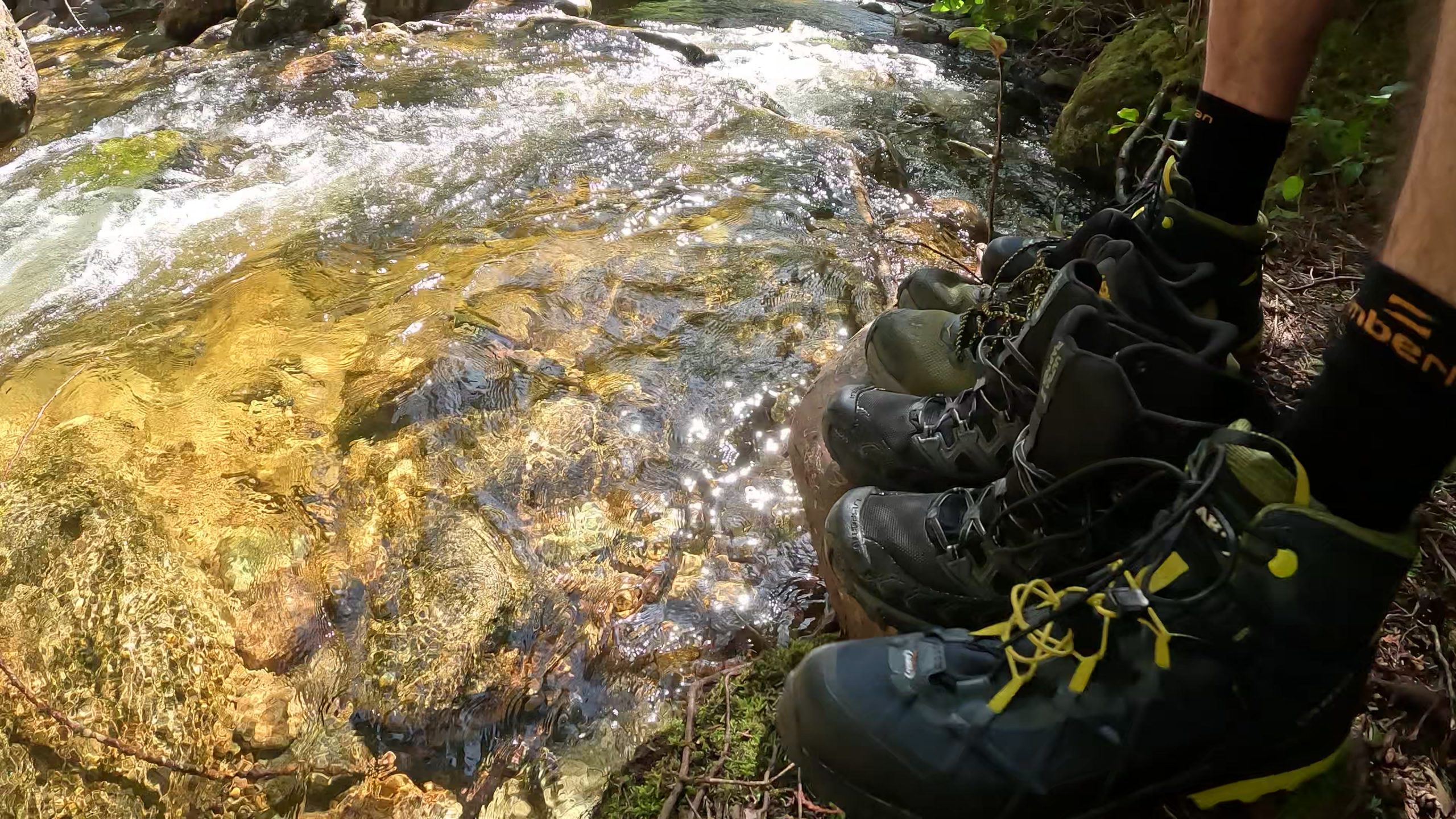 Just a few of the boots we tested out for our best hiking boots review