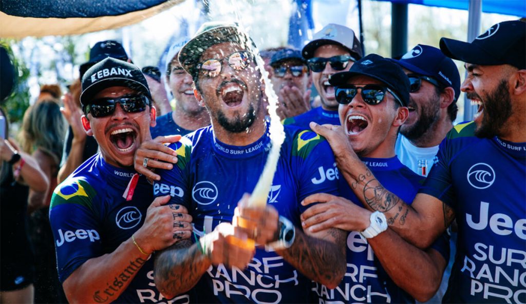 bet on Filipe Toledo at the Surf Ranch
