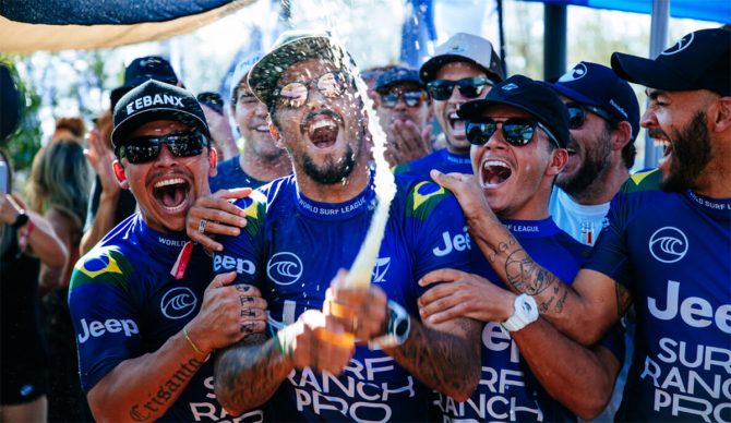 bet on Filipe Toledo at the Surf Ranch