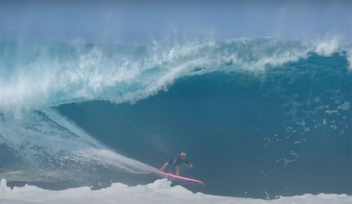 Jamie O'Brien surfing Puerto