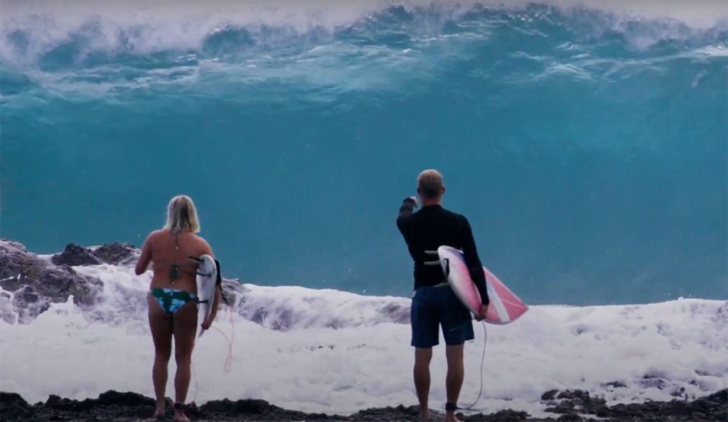 Mick Fanning surfing at Snapper Rocks
