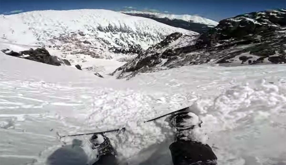 Snowboarder Posts Footage of Terrifying Avalanche That Sent Him Hurtling Towards Valley Floor