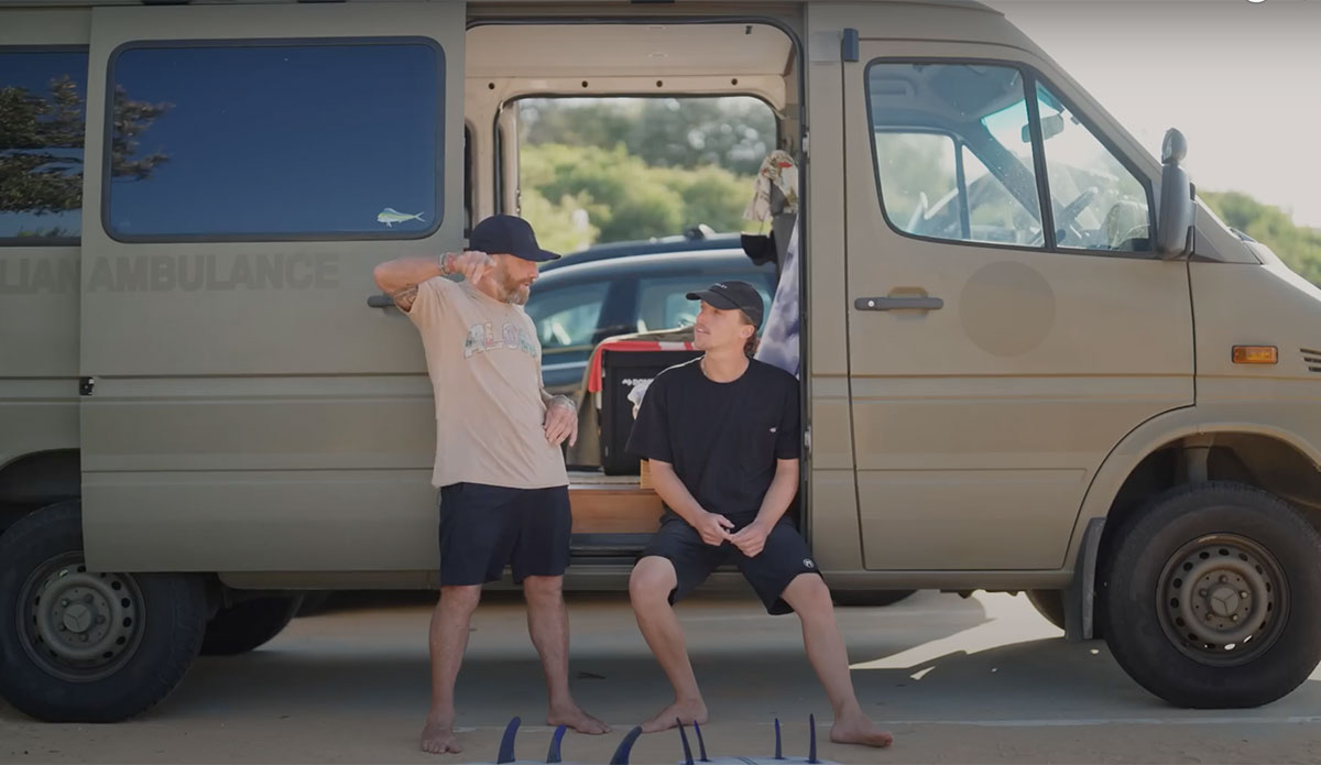 Tom Carroll surfing Bobby Quad