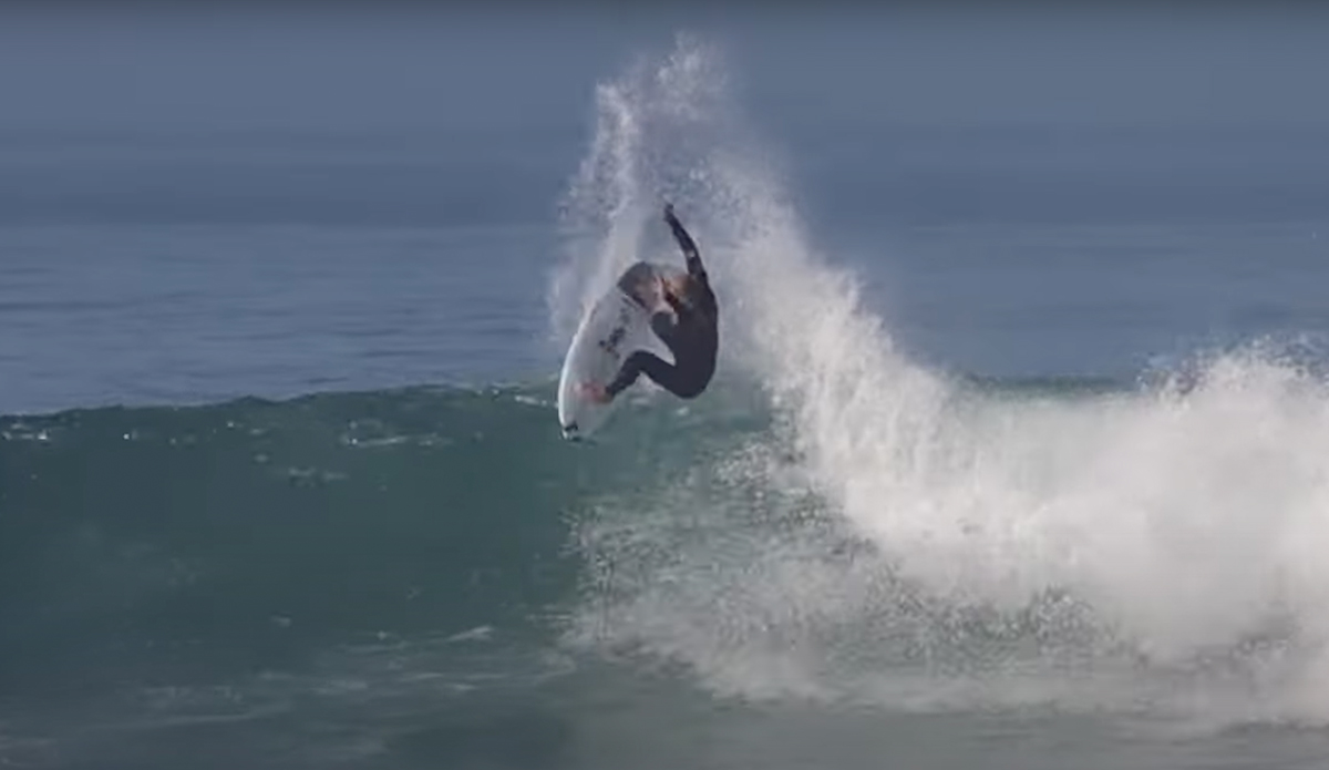 Ethan Ewing surfing Lowers.
