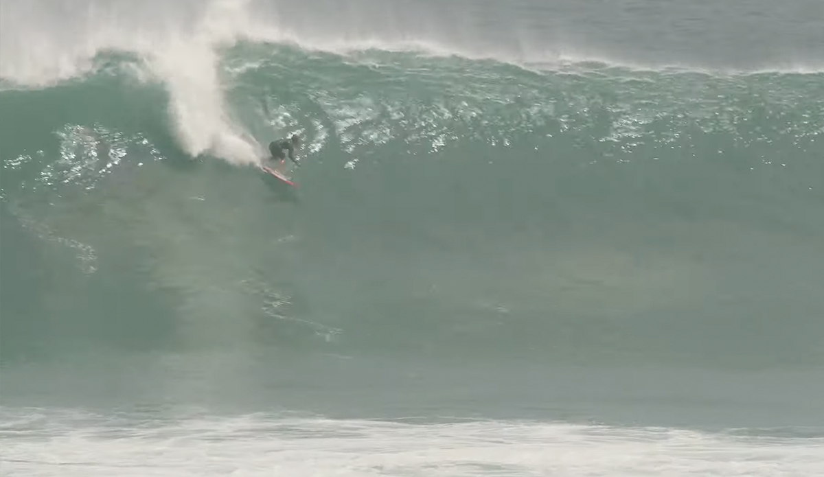 Koa Smith faces XXL Uluwatu surf.