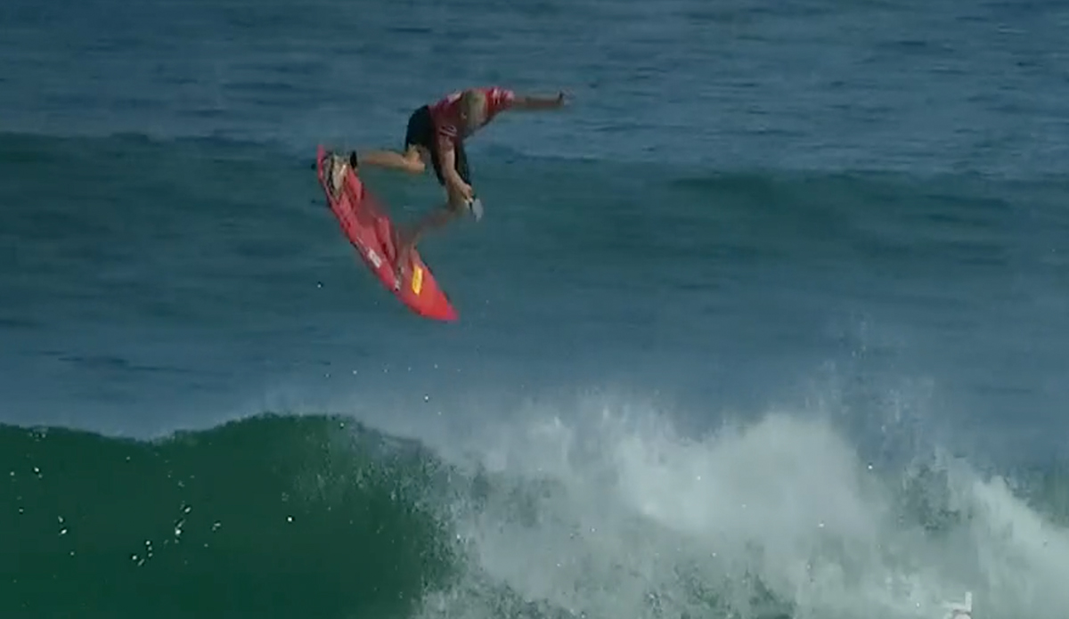 John John Florence's best air of the 2023 season.
