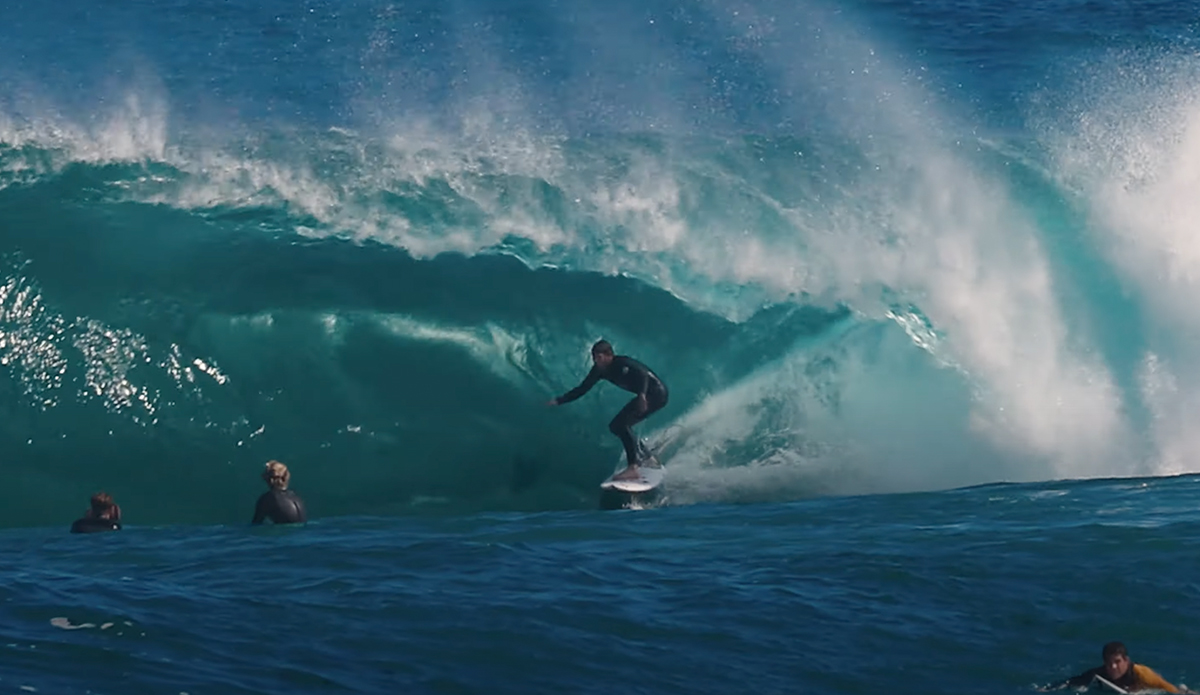 Nathan Florence surfs The Box.