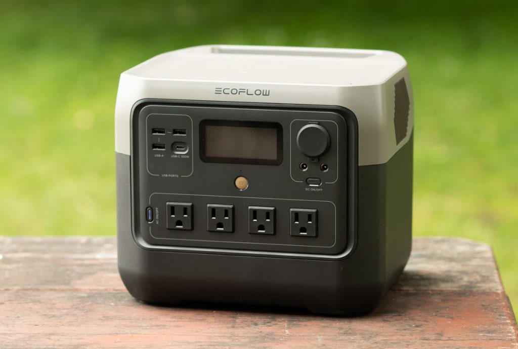 An EcoFlow portable power bank