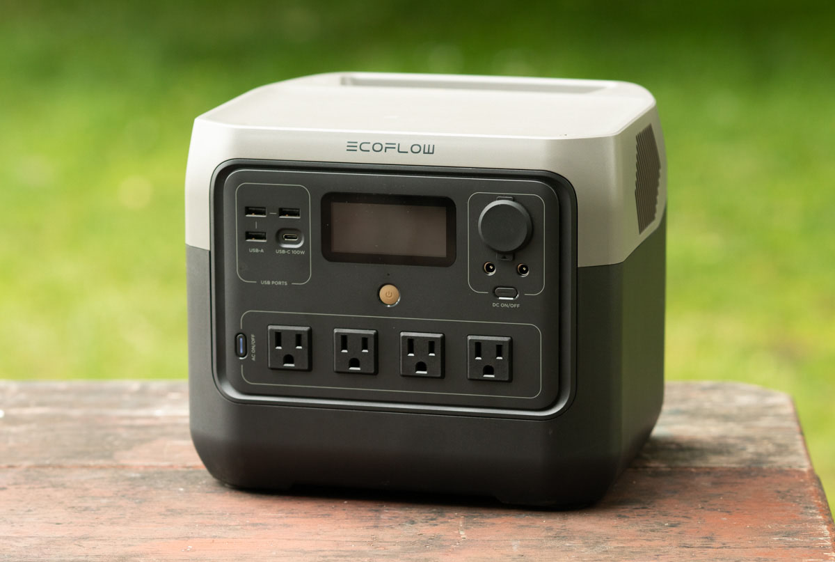 An EcoFlow portable power bank