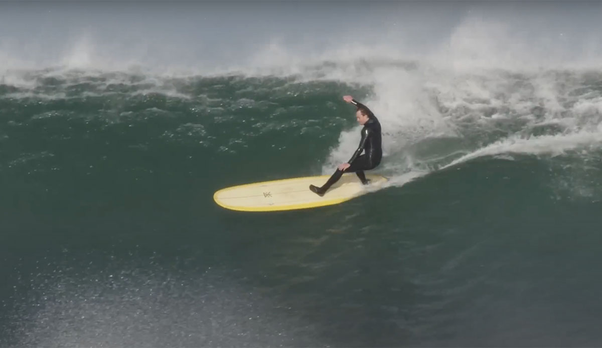 Harrison Roach surfing Bells Beach