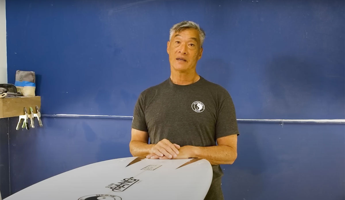 Glen Pang surfboard shaper