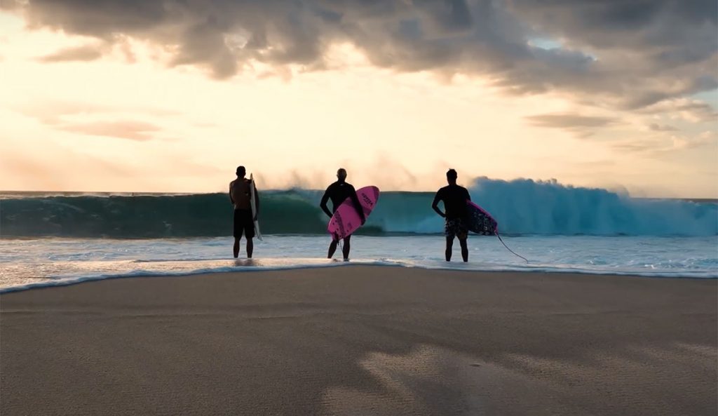 Jamie O'Brien surfing North Shore