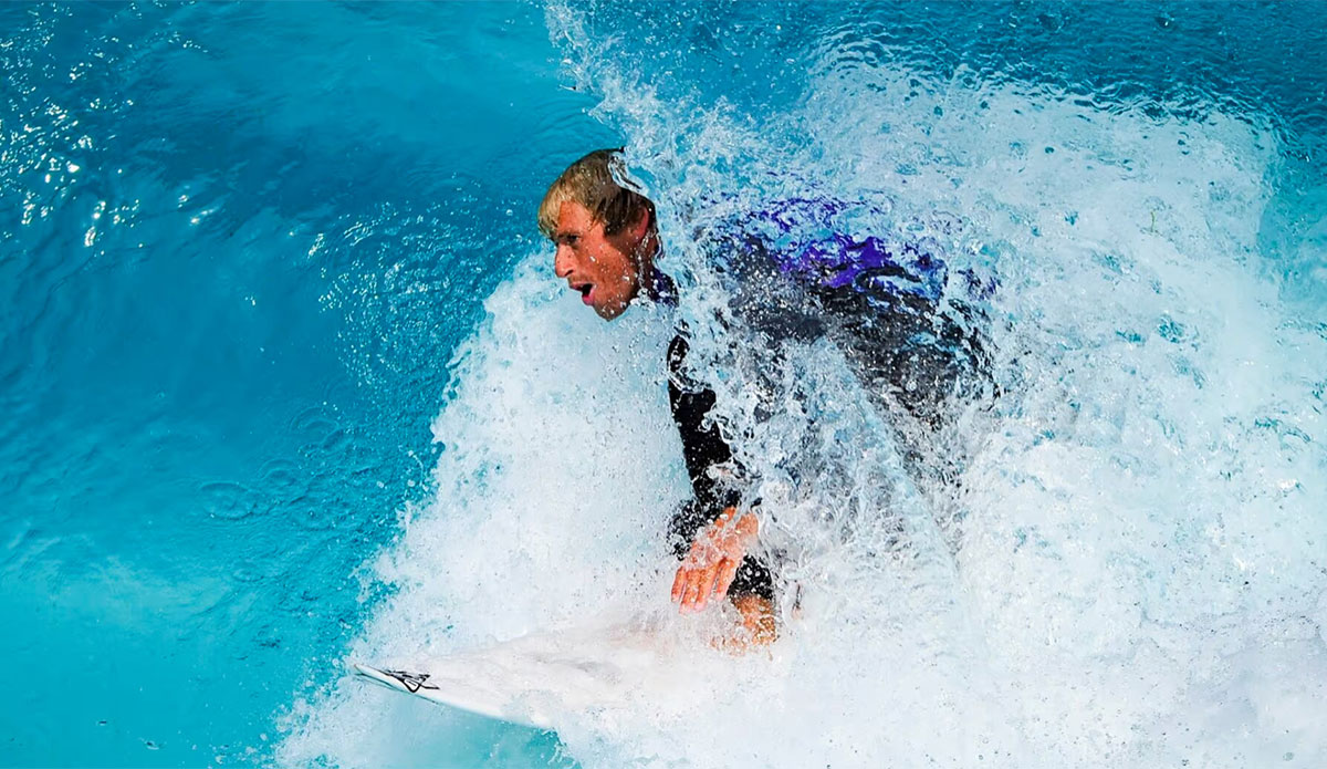 wave pool surfing in New Zealand