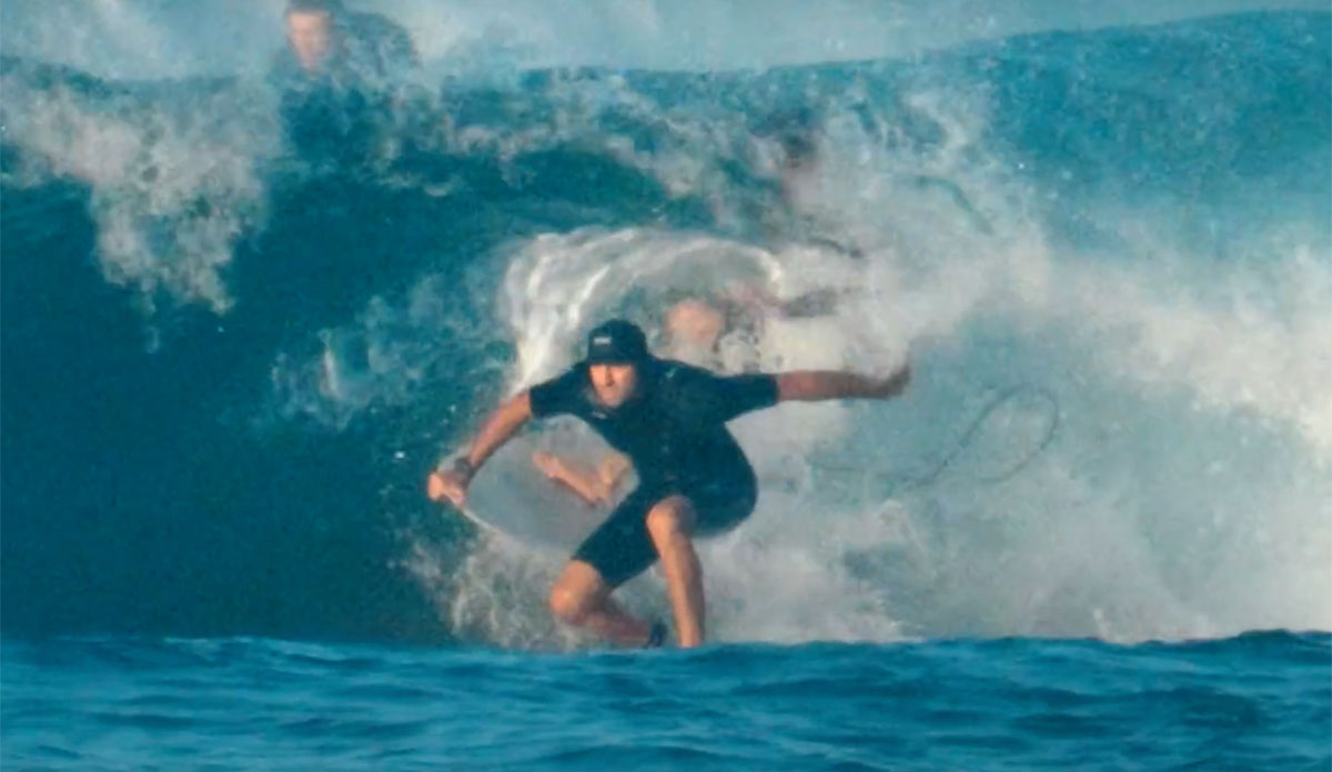 Snapper Rocks surf chaos