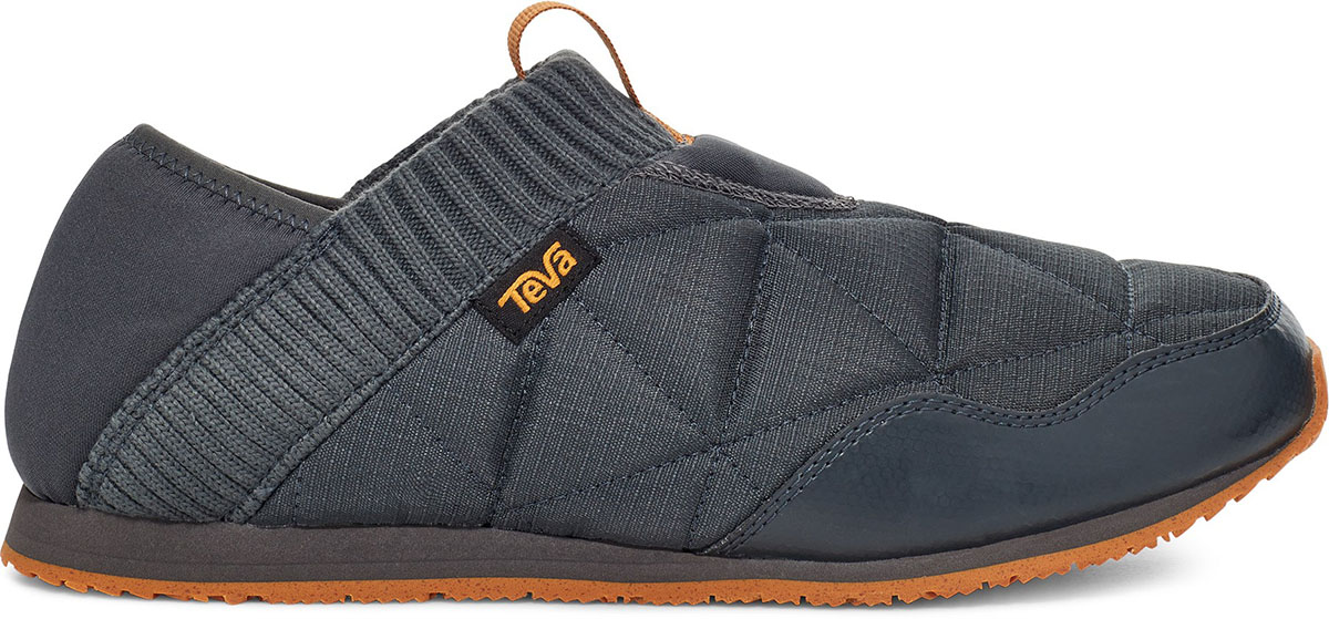 a product shot of the teva re ember camp slippers for our review.