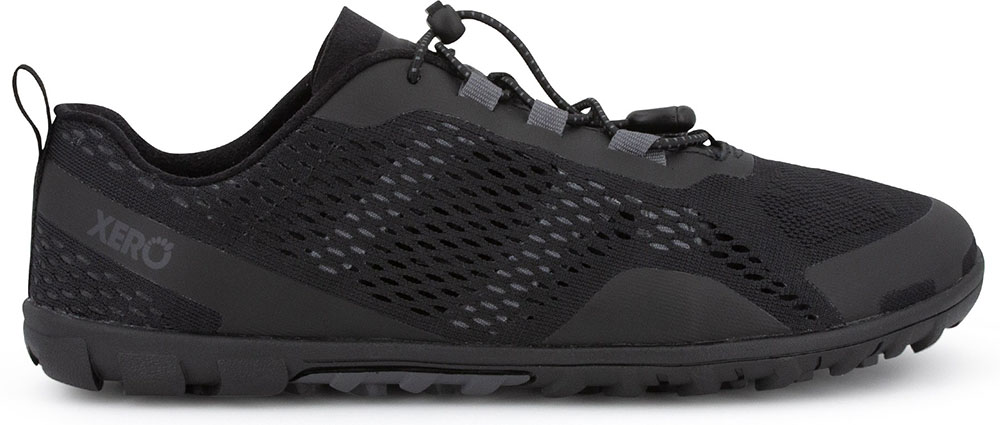 our pick for the best water shoes for swimming was the xero aqua x sport, shown here in a product photo.