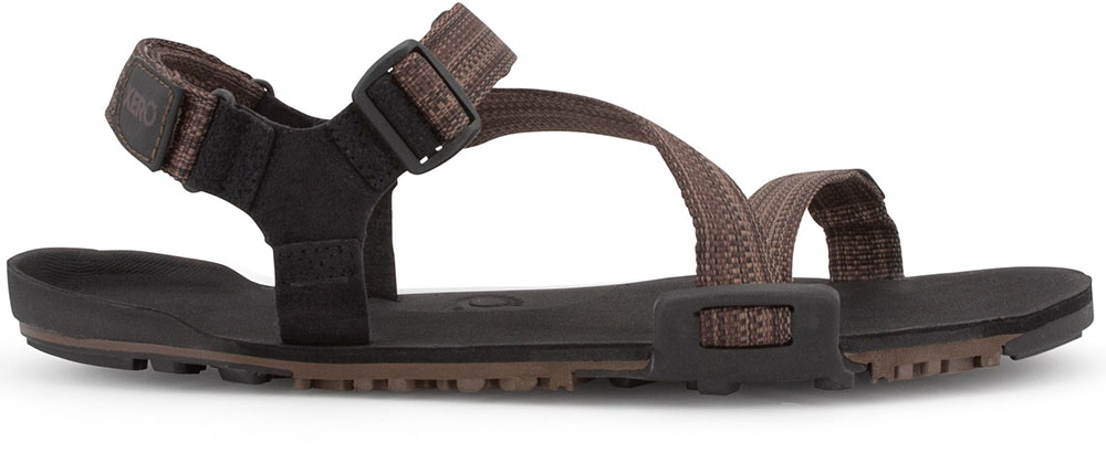 a product shot of the xero z-trail ev water sandals for our review of the best water shoes