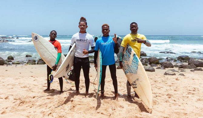 Olympic Surfing Money Funds African Development Program