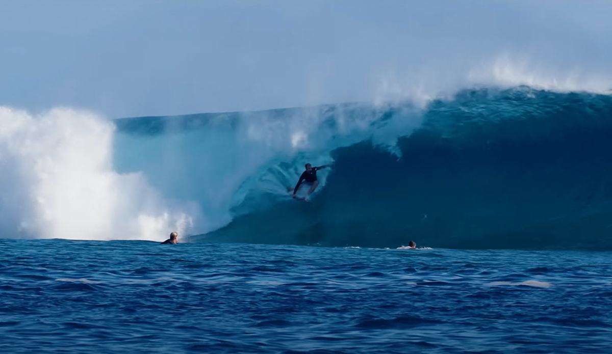 Jamie O'Brien in Tahiti.