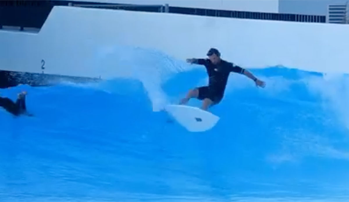 Chris Hemsworth surfing Alaia Bay