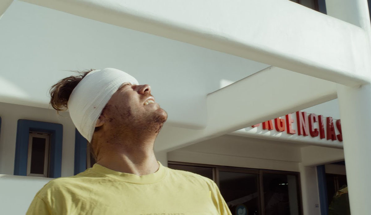 Dane Reynolds and Crew Ride Vintage CI Boards and Dane Nearly Cuts His Eye Out