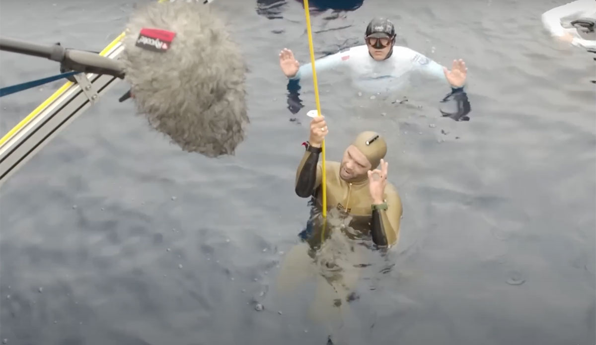 Alexey Molchanov world record dive