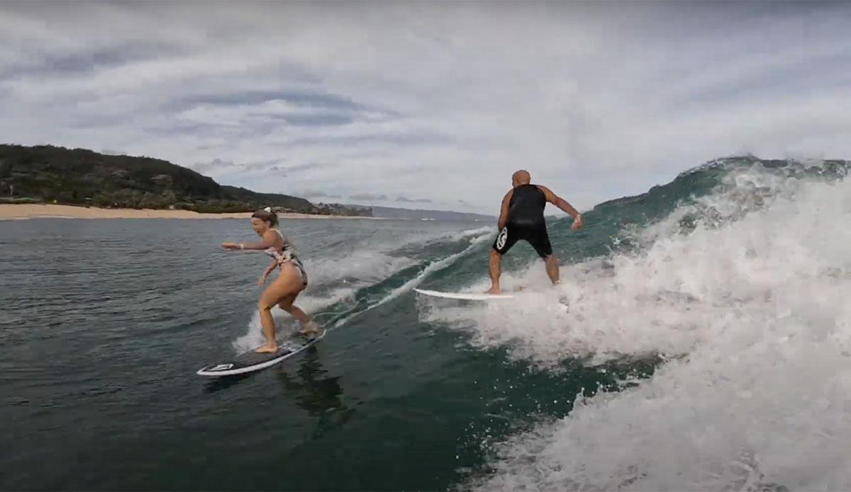 Ho Family surf session