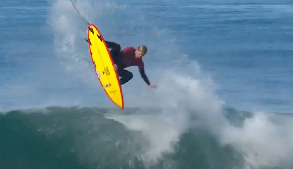 John John Florence surfing J-Bay